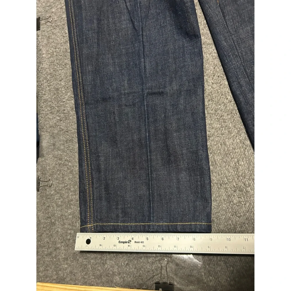 Marithe Francois girbaud jeans baggy Y2K mens blue vintage fit 35X30.5 (tag 36)